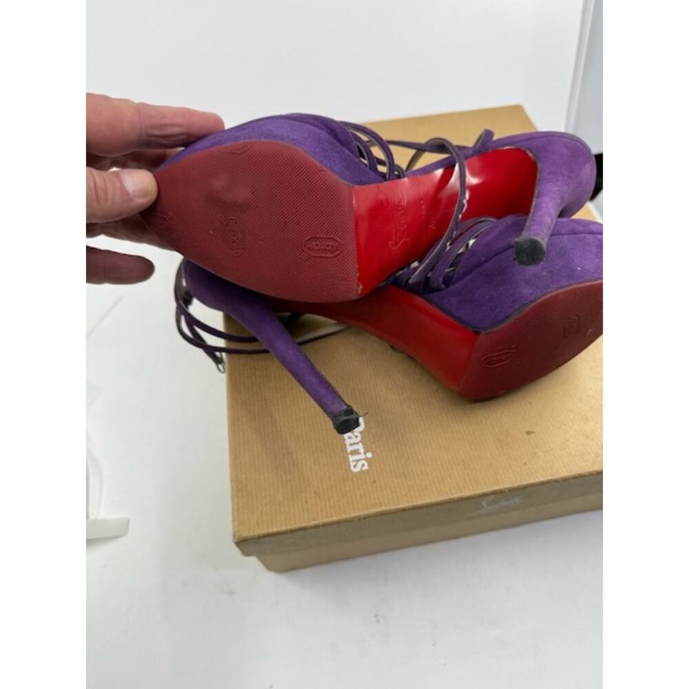 Christian Louboutin Purple Heels - Picture 11 of 16